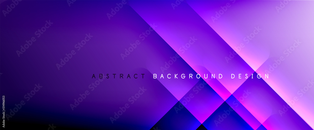 Fototapeta premium Trendy simple fluid color gradient abstract background with dynamic straight shadow line effect. Vector Illustration For Wallpaper, Banner, Background, Card, Book Illustration, landing page