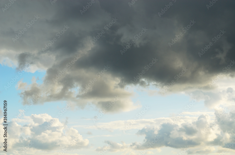 Fototapeta premium 空 雲 素材