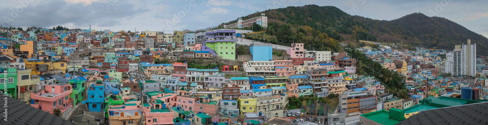 Gamcheon colorful village in Busan, Korea