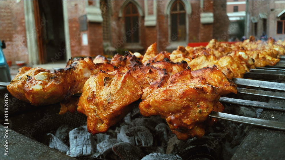 chicken on the grill chicken on the grill