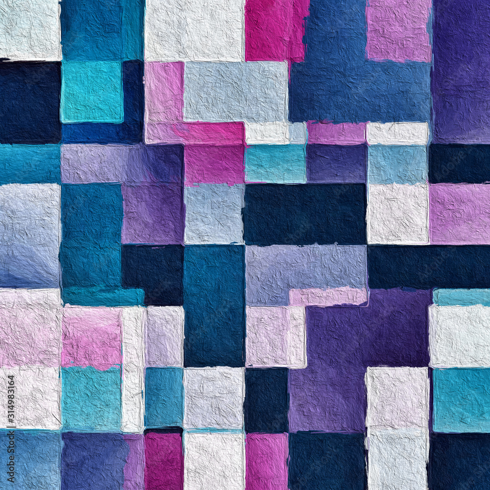 colorful abstract mosaic with a rough texture background. colorful square pattern background. Picture for creative wallpaper or design art work. Backdrop have copy space for text. colorful abstract mosaic with a rough texture background. colorful square pattern background. Picture for creative wallpaper or design art work. Backdrop have copy space for text.