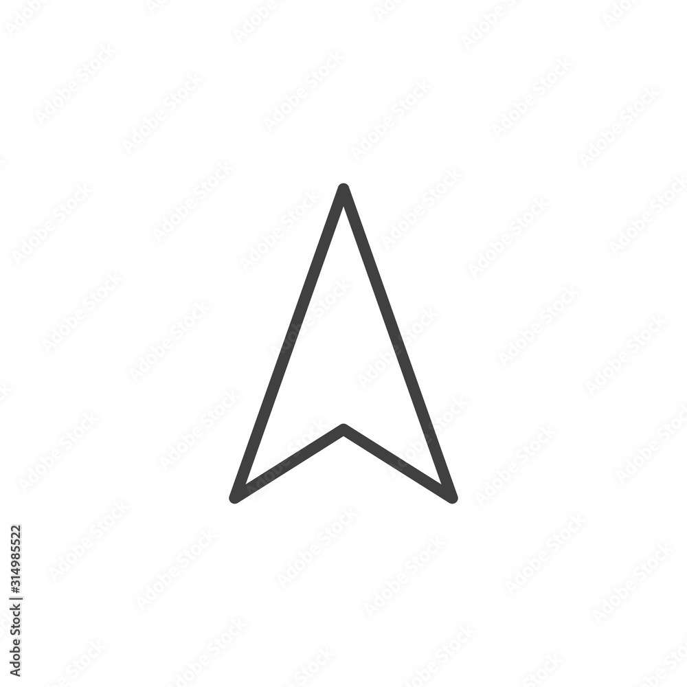 Open here packaging line icon. linear style sign for mobile concept and web design. Cargo logistics sign outline vector icon. Symbol, logo illustration. Vector graphics Open here packaging line icon. linear style sign for mobile concept and web design. Cargo logistics sign outline vector icon. Symbol, logo illustration. Vector graphics