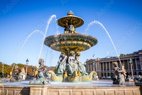 Fountain of the Seas, Concorde Square, Paris