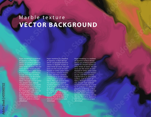Vector iridescent pattern