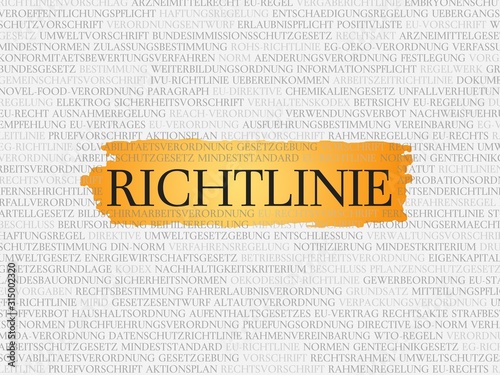 Richtlinie photo