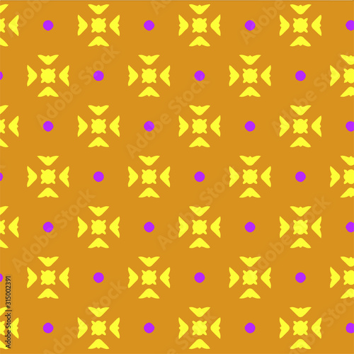 Geometric pattern in ornamental style. Seamless desing texture for greeting card.