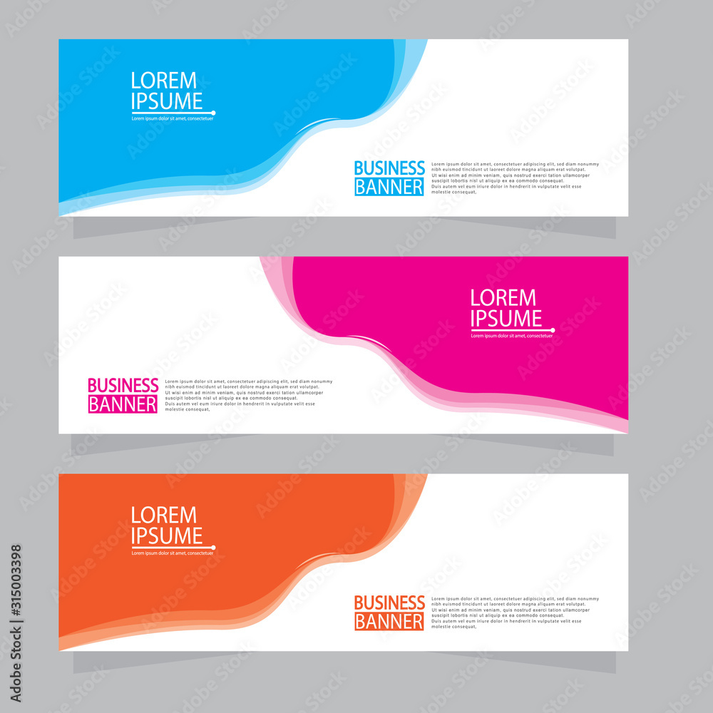 Banner background.modern template design.Vector illustration.