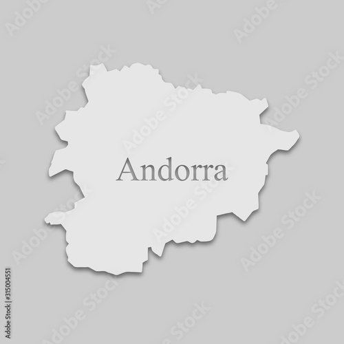 map of Andorra