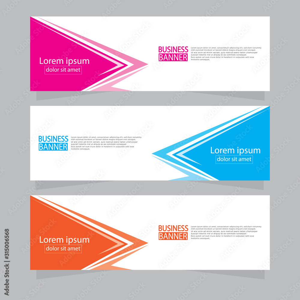 Banner background.modern template design.Vector illustration.