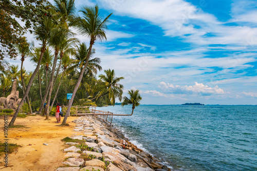 Canvas Print Sentosa Island in Singapore