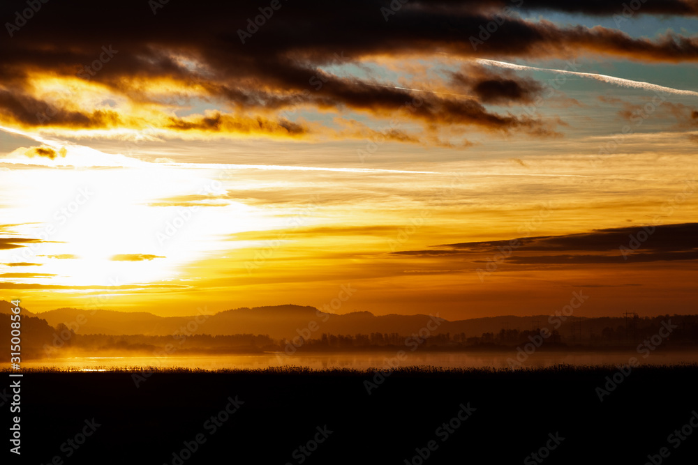 Fototapeta premium Sonnenuntergang