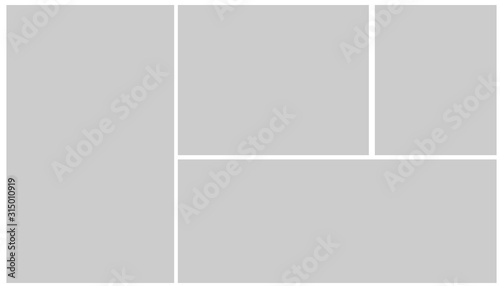 Templates collage frames