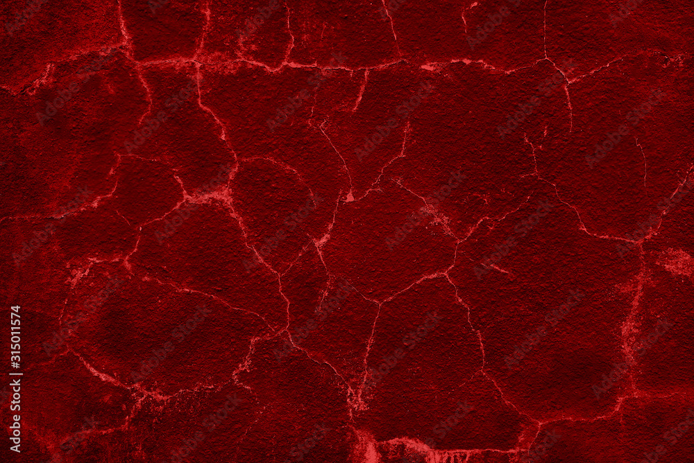 Obraz premium red rough plaster abstract psychedelic background