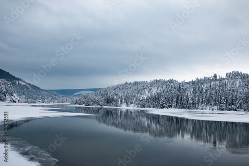 Winterlandschaft in Norwegen © fotograf-halle.com