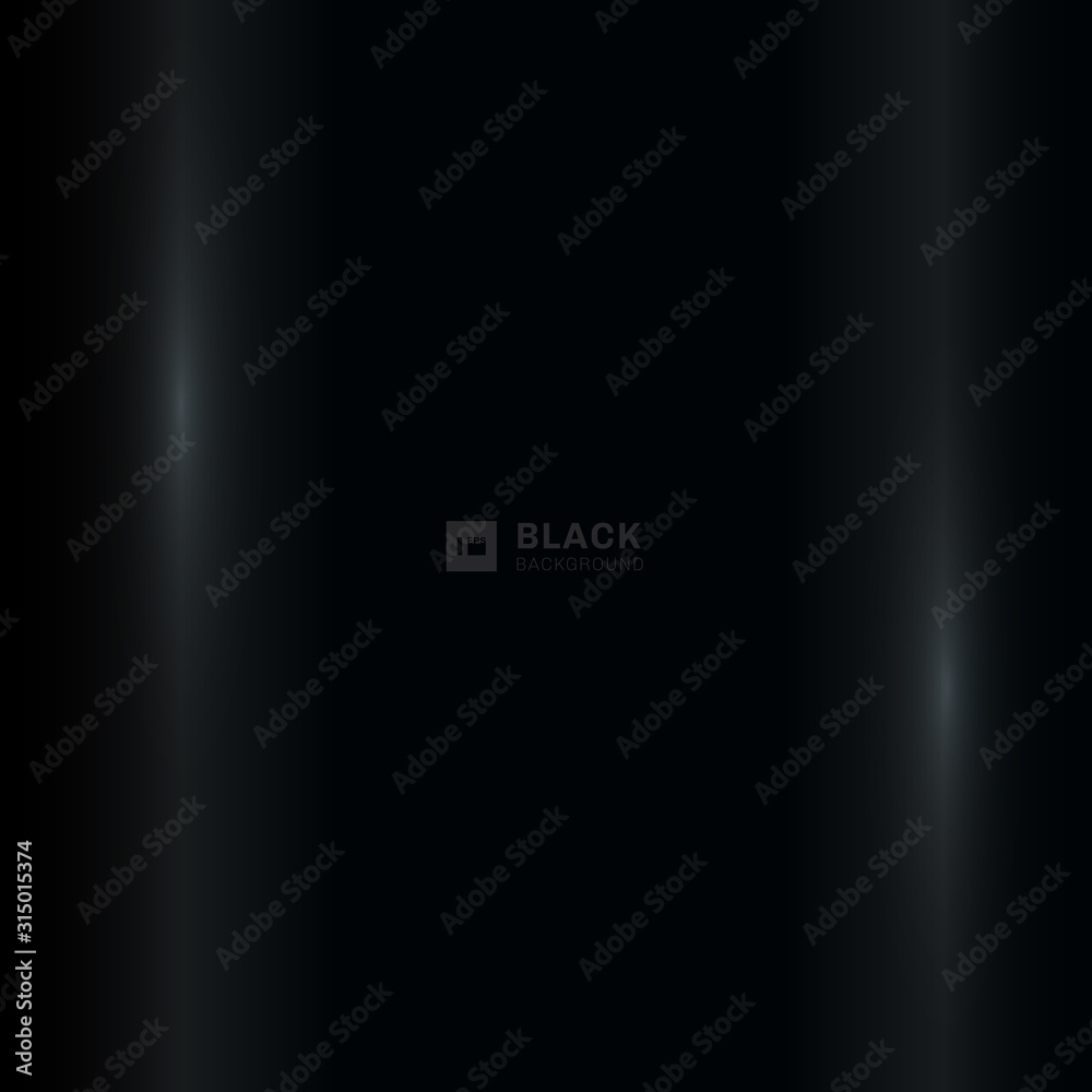Abstract black gradient background with lighting effect. Abstract black gradient background with lighting effect.