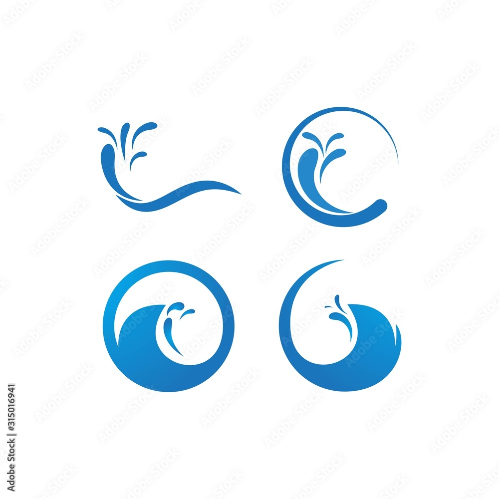 Water Splash logo Water Splash logo