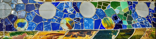 Photography banner ceramic tile background