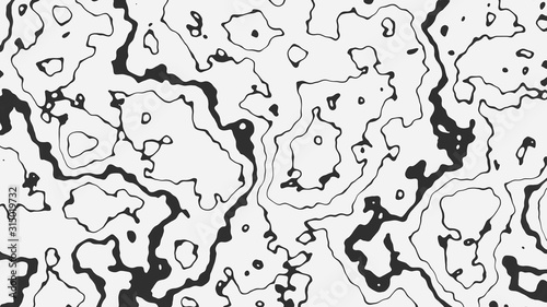 Fototapeta Naklejka Na Ścianę i Meble -  Texture that looks like a topographical map