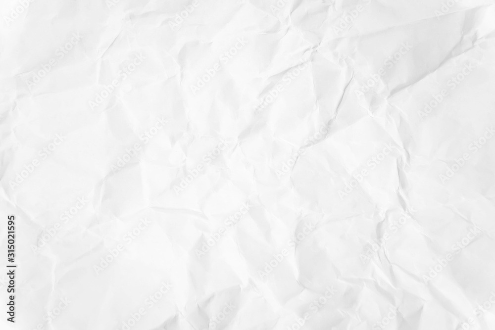 Paper texture Crumpled White.Top view. Paper texture Crumpled White.Top view.