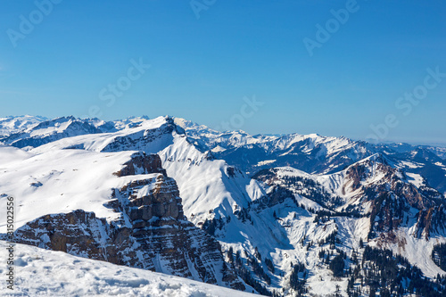 Ifen - Walsertal - Allgäu - Winter - Umgebung - Panorama © Dozey