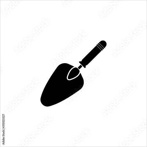Trowel Icon, Trowel