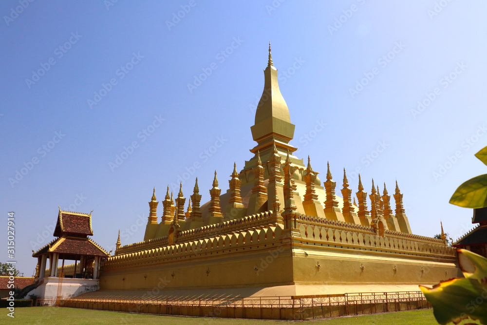 Obraz premium Wat Phra That Luang