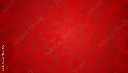 Valentines day background with red hearts. Vector illustration. Posters, brochure, invitation, wallpaper, flyers, banners.