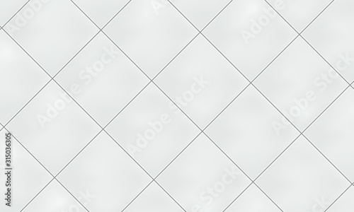 Grey vertical square marble ceramic tiles. Vector illustration.