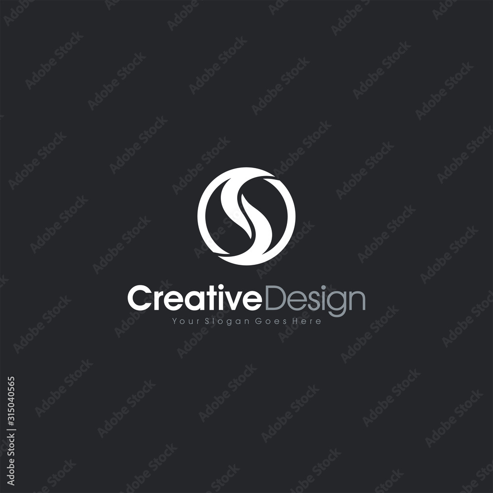 Initial S Letter Logo Icon Design Initial S Letter Logo Icon Design