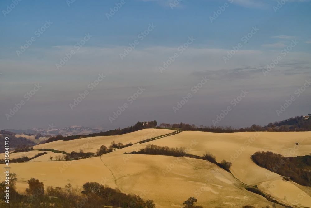 Fototapeta premium Paesaggio rurale marchigiano