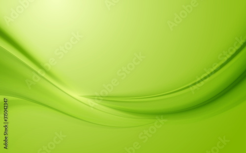 Green silk satin background smooth texture background