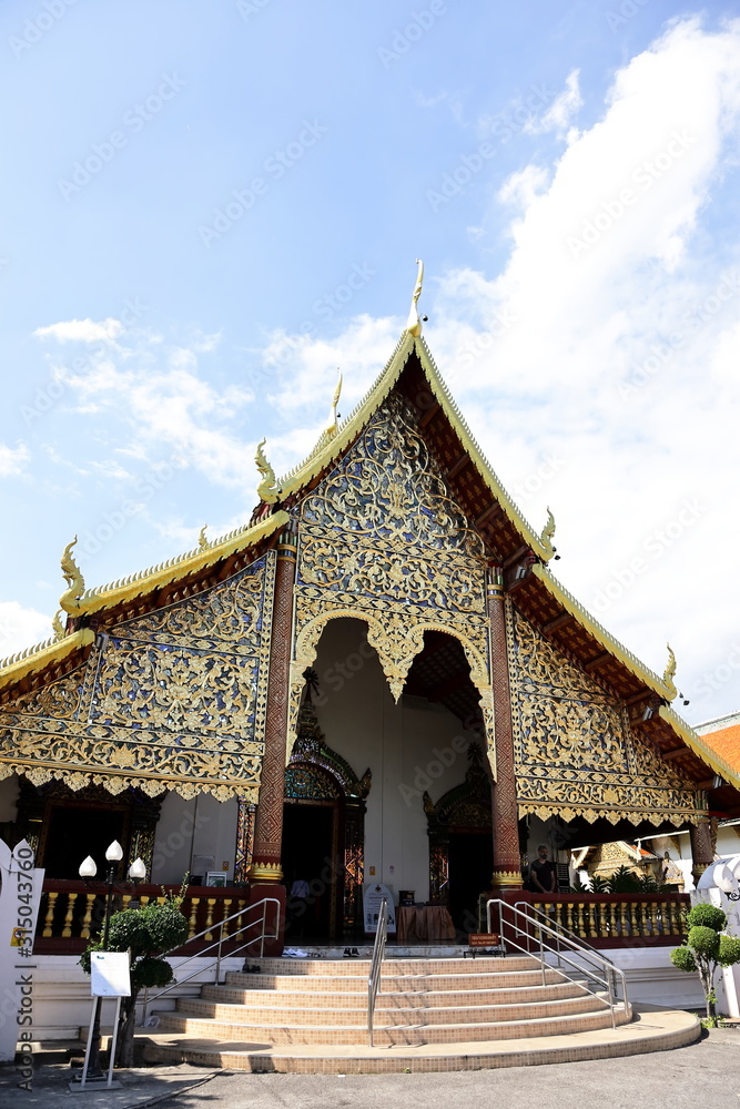 タイ、チェンマイのワット・チェン・マン （Wat Chiang Man in ChaingMai , Thailand）