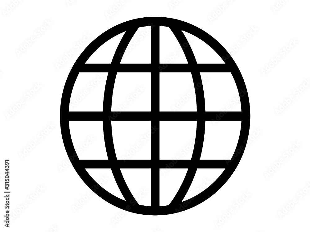 Erde Icon Symbol Vorlage Erde Icon Symbol Vorlage