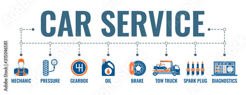 Car Service Banner