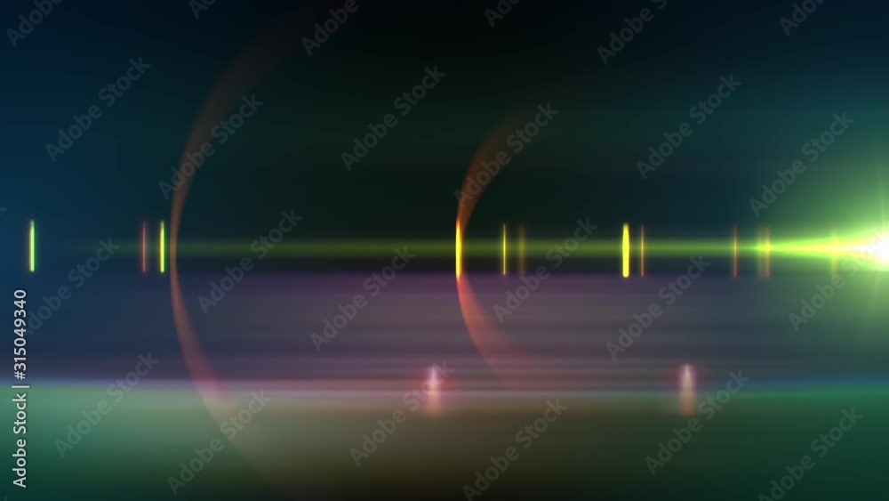 custom made wallpaper toronto digitalLens flare light over black background. Abstract overlay filter