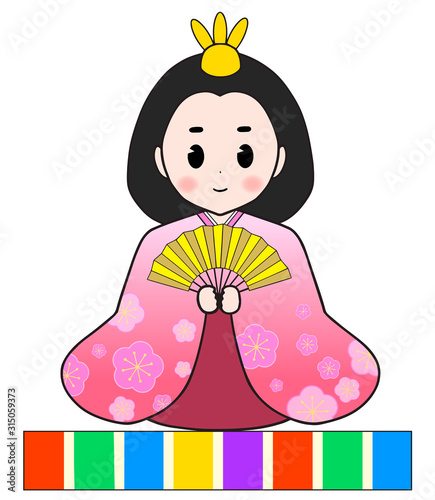 ひな祭り（女雛）