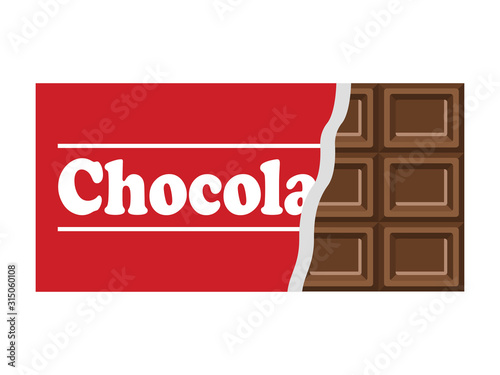 チョコレートのイラスト