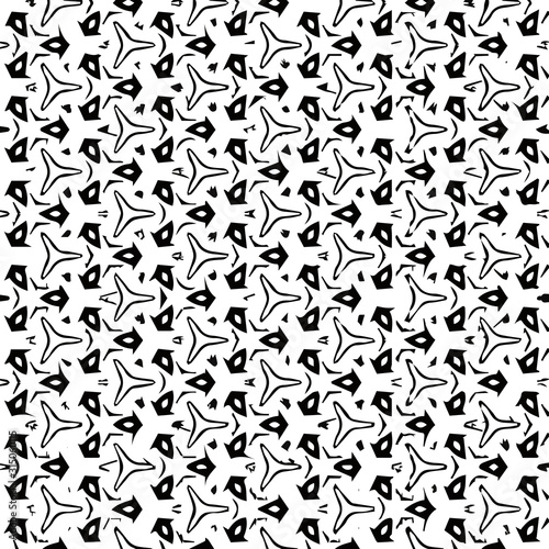 Seamless pattern in ornamental style. Geometric desing texture for gift. © Big-Team-Studio ✅ 
