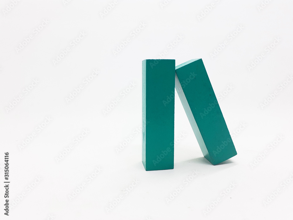 Artistic Handmade Colorful Various Shape Wooden Building Blocks Kid Toys for Playing and Creative Educational Purpose in White Isolated Background Artistic Handmade Colorful Various Shape Wooden Building Blocks Kid Toys for Playing and Creative Educational Purpose in White Isolated Background