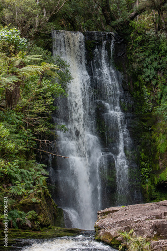 McLean Falls. Waterfall. Catlins New Zealand