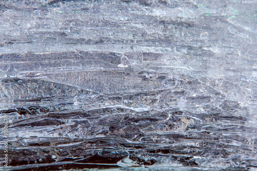 Eis - Schnee - Kristal - Frost - Struktur