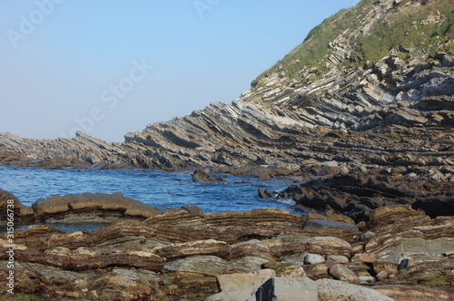 Pays Basque : pile d'assiette