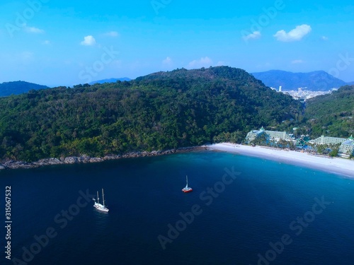 Aerial Panoramic Views of Phuket Thailand © Elias Bitar