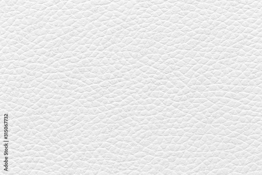 White leather texture used as background - obrazy, fototapety, plakaty 
