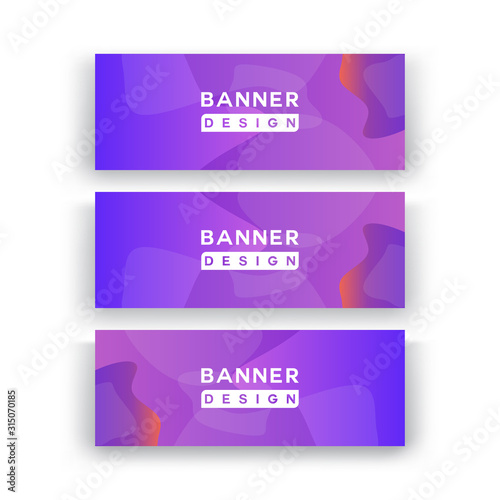 sale banner design with full color