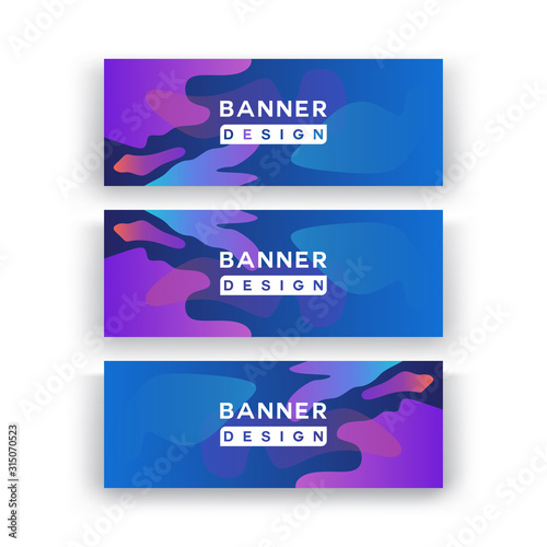 sale banner design with full color