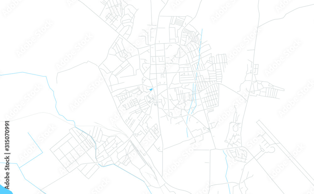 Nakhchivan, Azerbaijan bright vector map