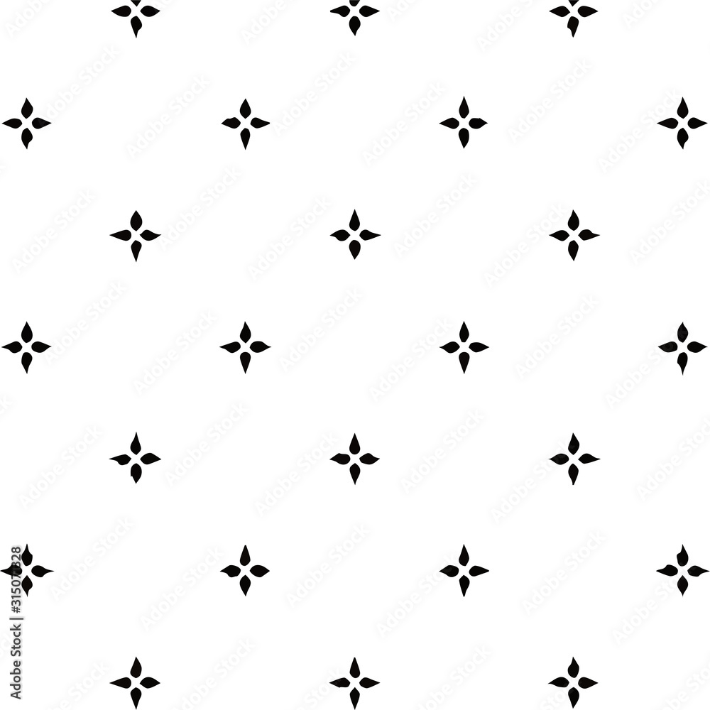 Naklejka premium Abstract geometric pattern in ornamental style. Seamless texture. Desing Wallpaper,greeting card,gift.