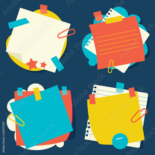 Blank Note Papers For Children Education