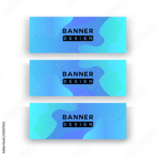 sale banner design with full color